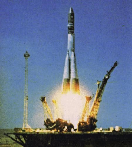 Vostok 1 taking off