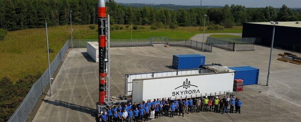 Skylark-L and Skyrora team