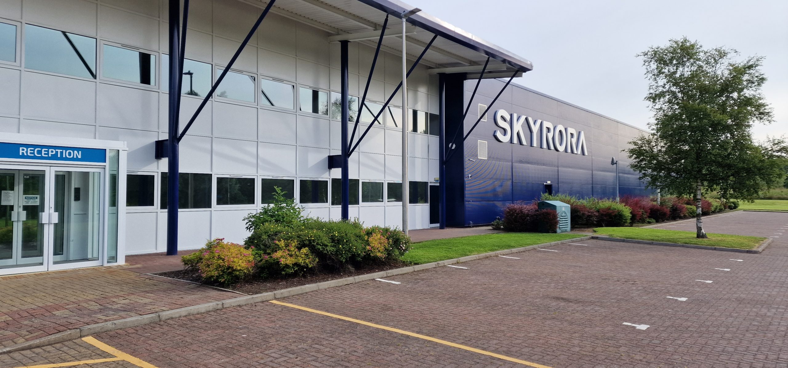 External of Skyrora's Cumbernauld building