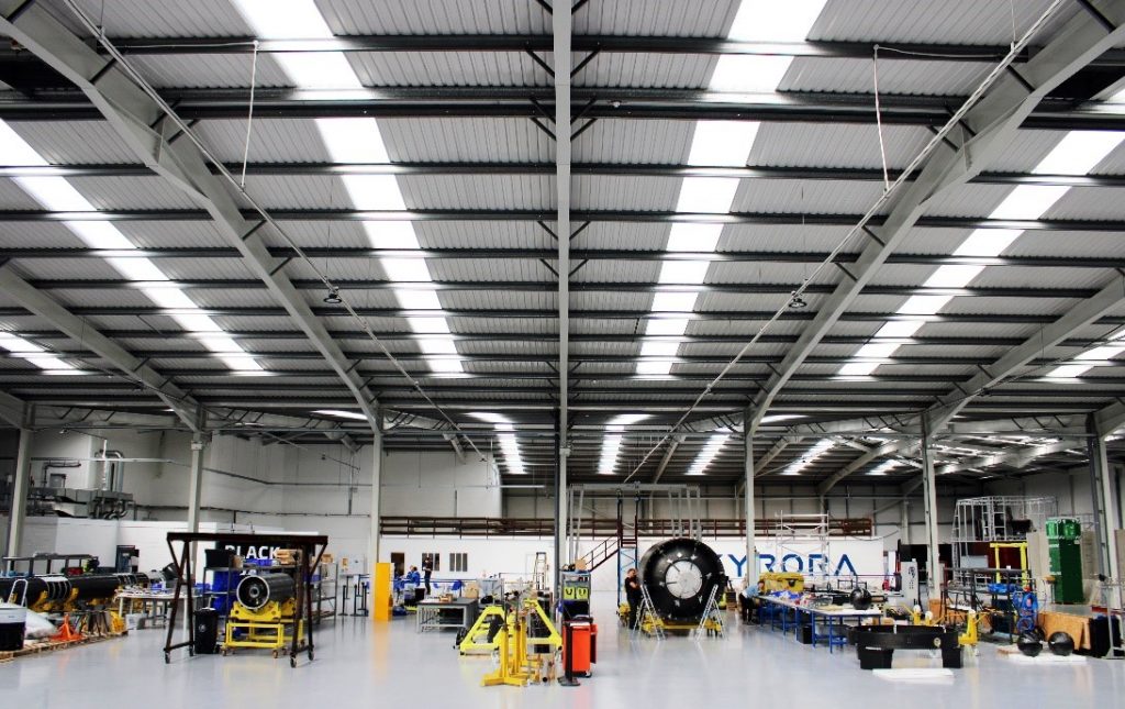 Skyrora factory floor