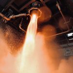 Skyrora rocket engine firing