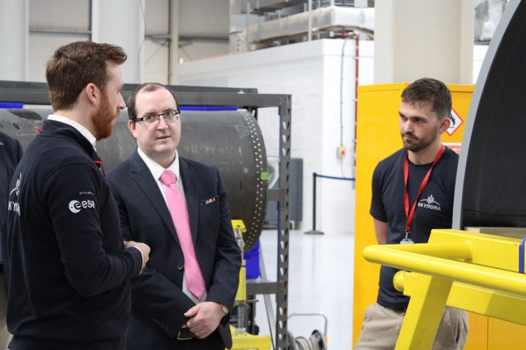 Skyrora rocket facilities in Scotland